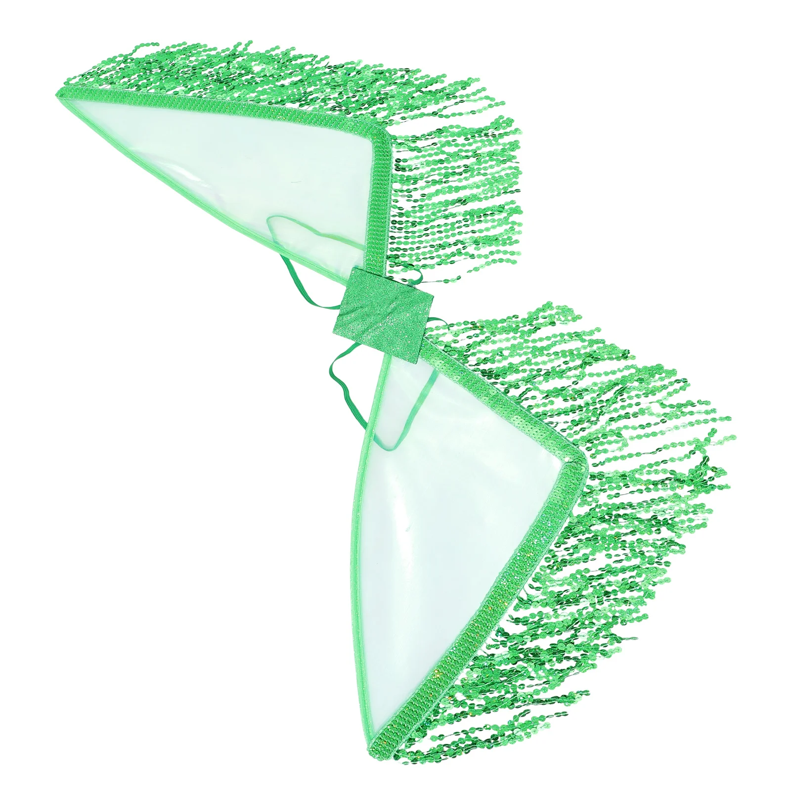 Kwastje Wing Prop Lichtgewicht Pailletten Cosplay Kostuum Voor Volwassenen Meisjes Halloween Party Dansvoorstelling Rollenspel