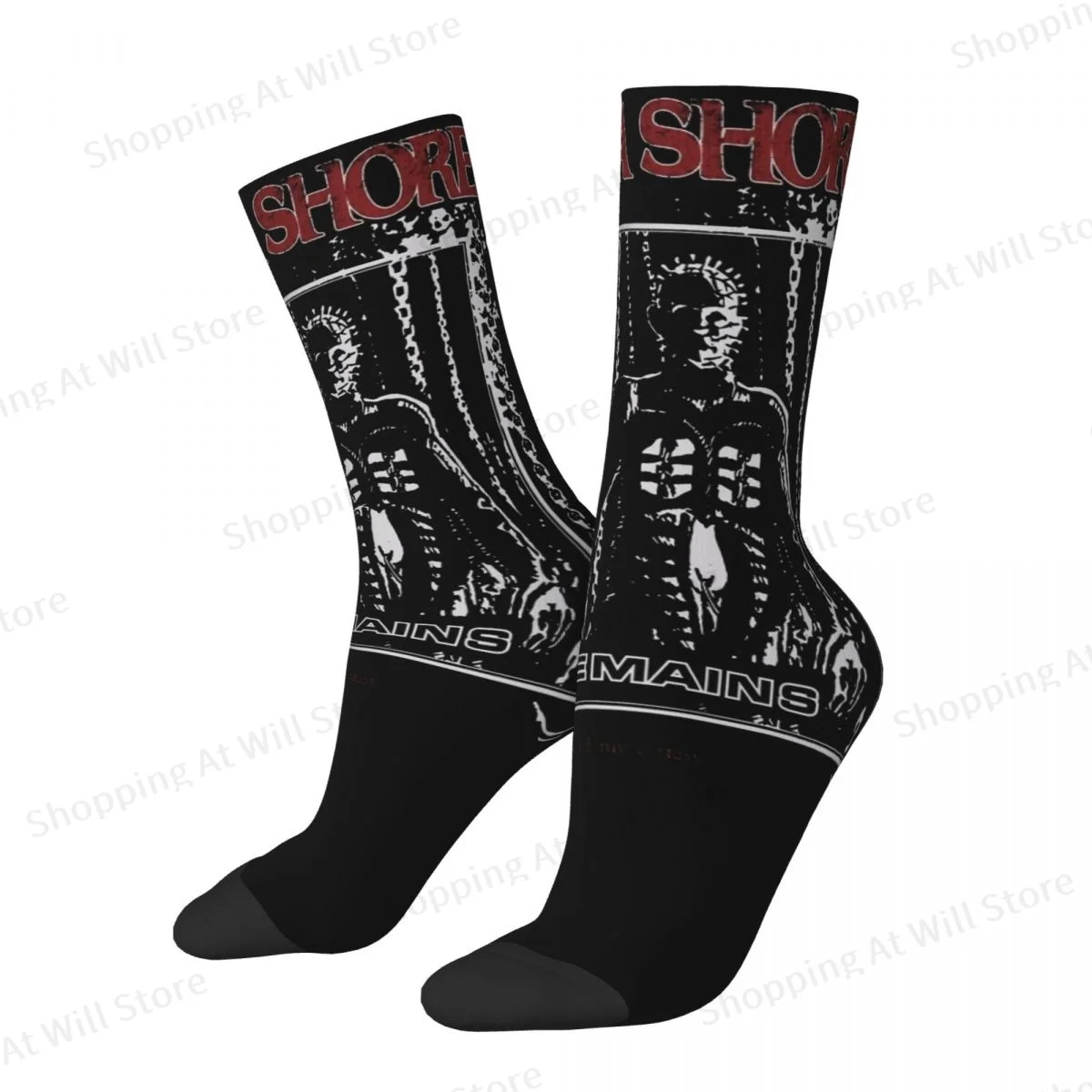 Lorna Shore Unisex Winter Socks Hiking Fun printing Socks Street Style Crazy Sock