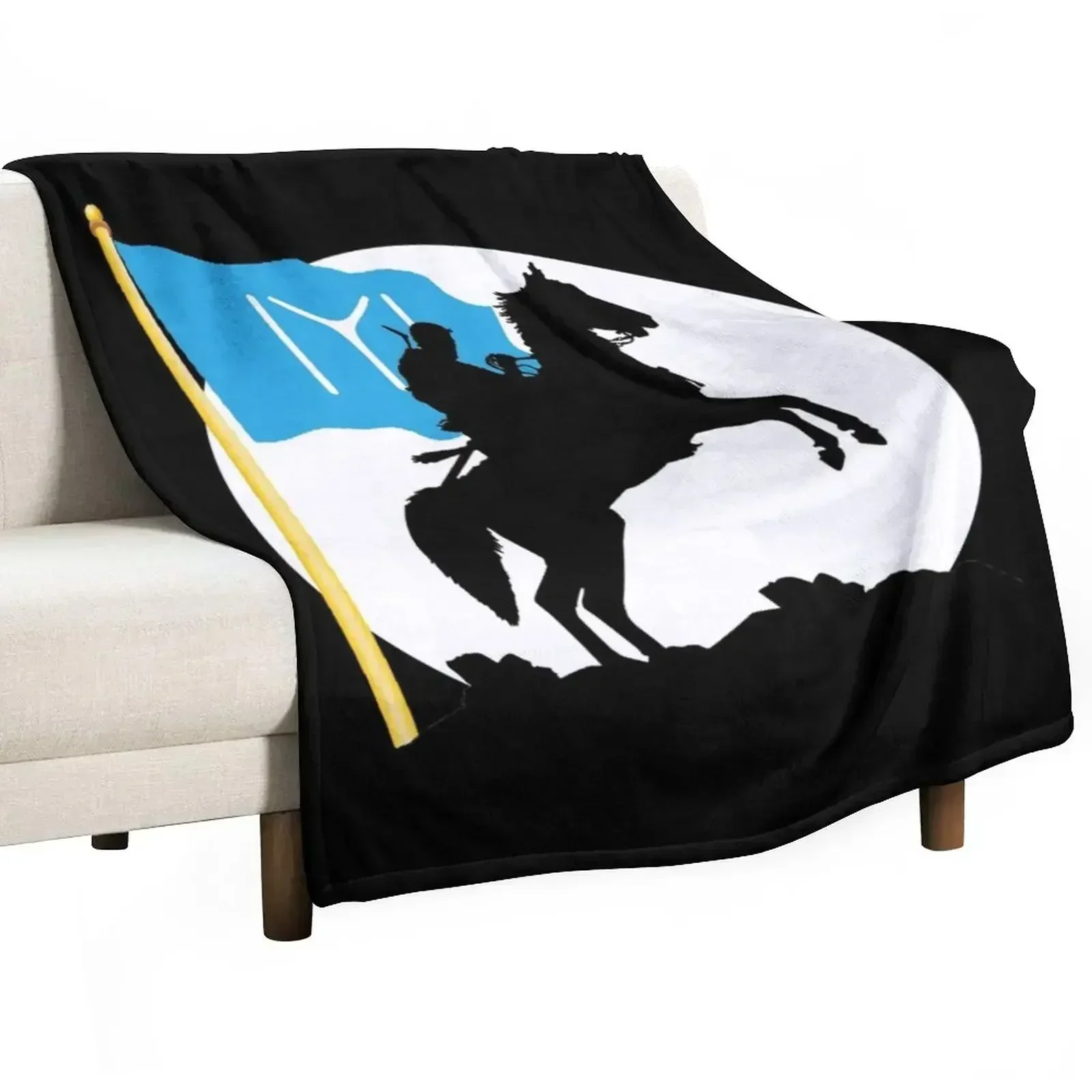 Ertugrul Bey Knight Kayi Boyu IYI Flag Ottoman Empire Throw Blanket Custom sofa bed Picnic Bed Blankets