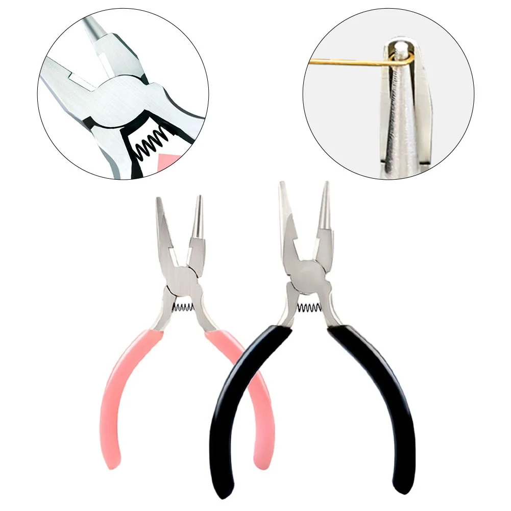 4Inch Round Concave Plier Wire Looping Pliers Precision Pliers Wire Bending Tool For Jewelry Designers Making Tool Hand Repair