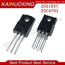 10PCS 5pair 5pcs 2SC4793 TO220 5pcs 2SA1837 TO-220 C4793 A1837 230V 1A EACH Original and new