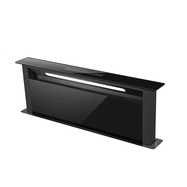 Novel Design Downdraft Range Hood Smart Extractor Automatic Lifting System Range Hood