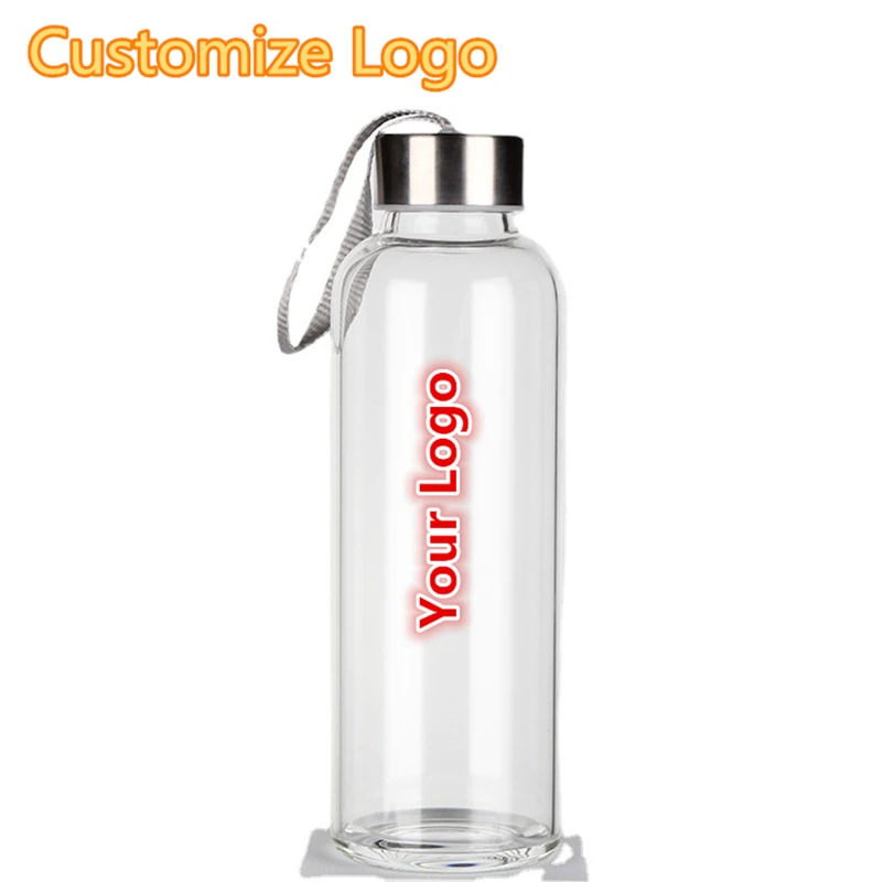 בקבוקי מים לספורט ניידים 550ML כוס שתייה מפלסטיק בטיחותית לשימוש חיצוני, מתנה לידה, לוגו בהתאמה אישית
