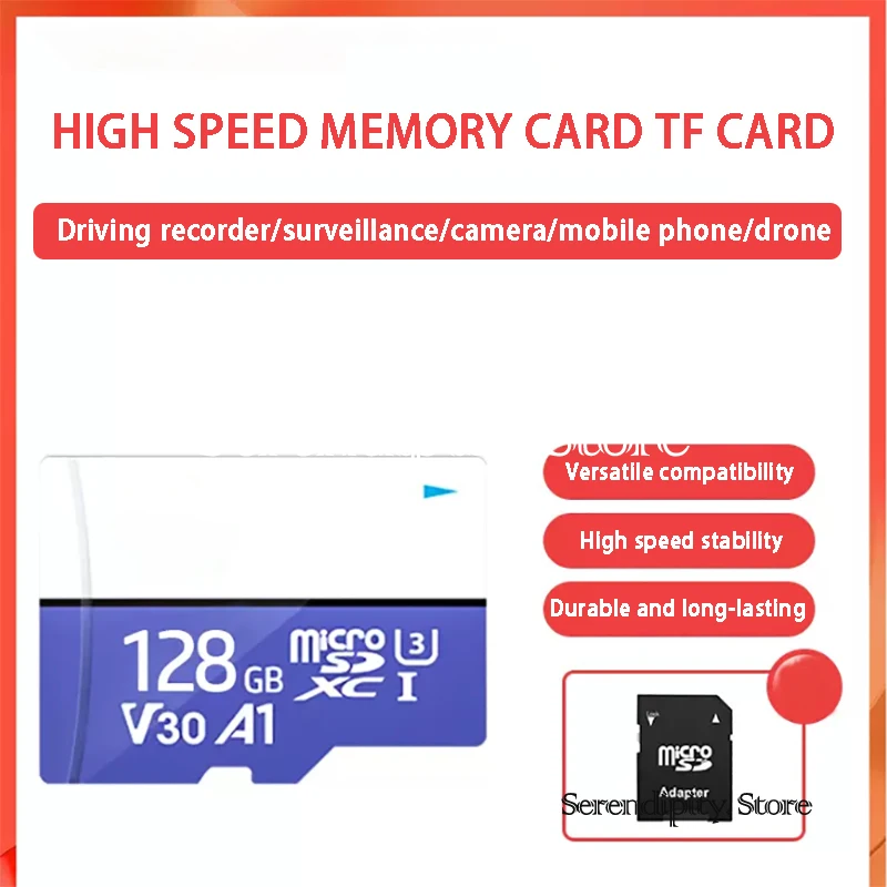 

Original NEW Driving Recorder Monitoring Memory Card Camera Drone High-Speed TF Flash Memory Card 16G/32G/64G/128G/256 2024