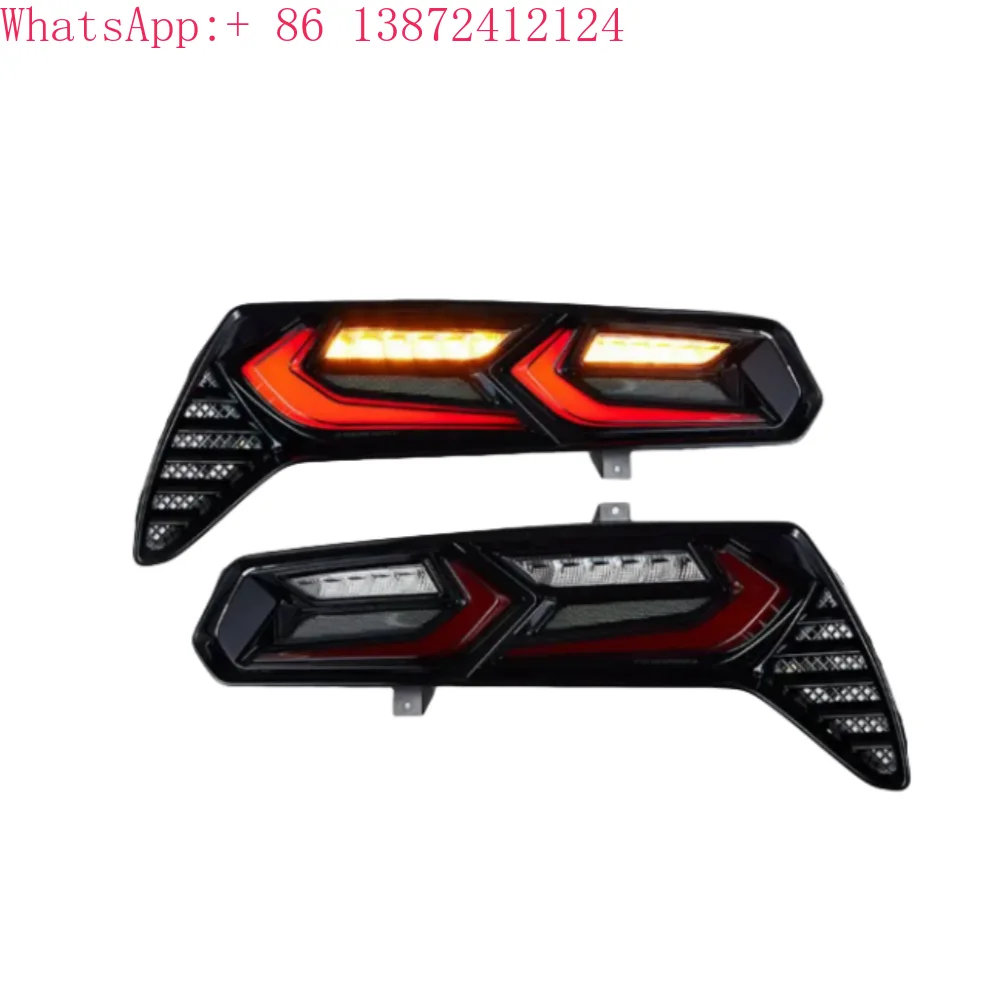 

Auto-y High Quality LED Rear Lamps C8 Style Tail Lamp C7 2014-2019 LED Taillights Car Accessories for Chevrolet Corvette C7