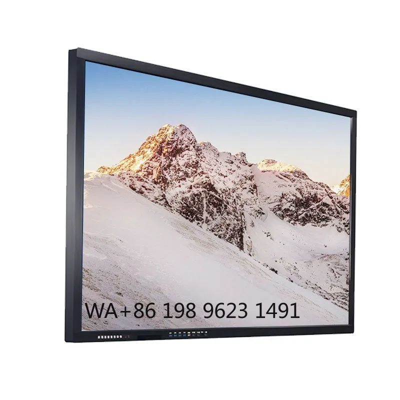 50 Inch Interactive Touch Screen Smart LED Board 4K UHD Flat Panel for Meeting Room Office Education view 3