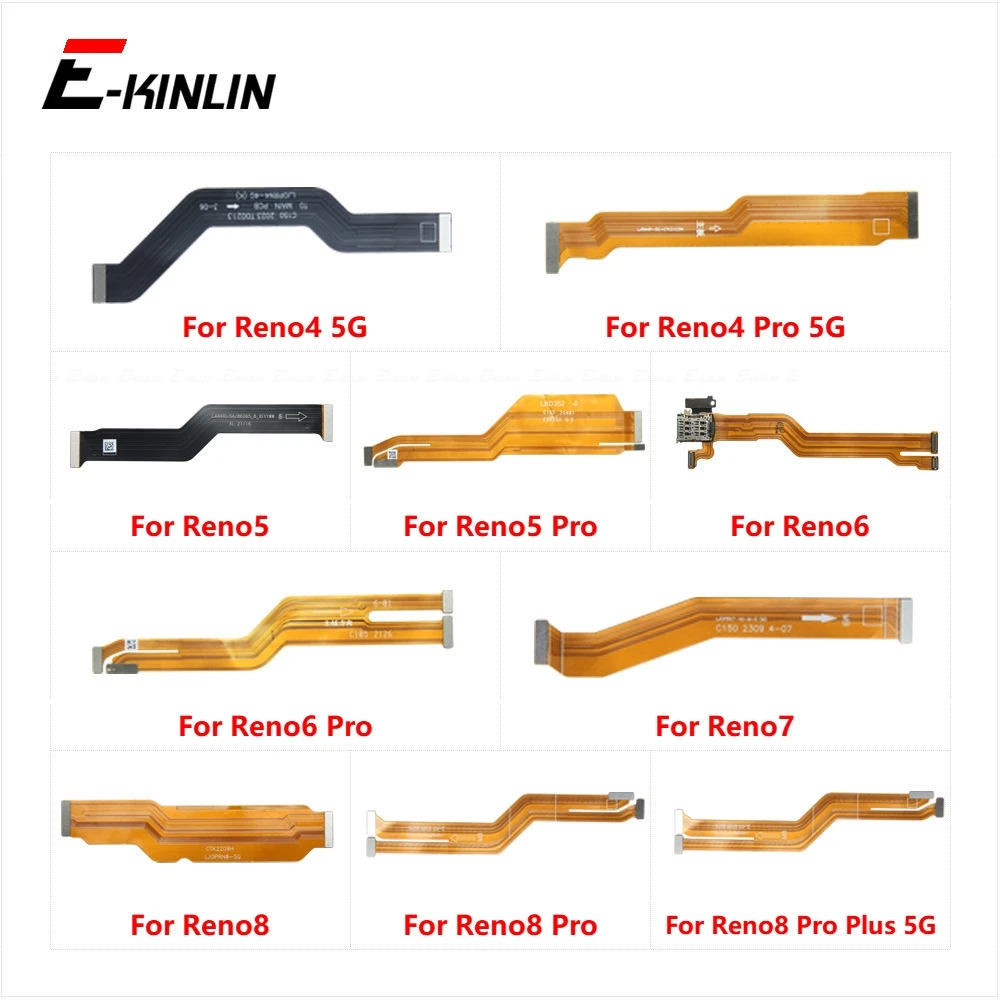 Main Board Motherboard Connect LCD Flex Cable For OPPO Reno 4 5 6 7 8 Reno4 Reno5 Reno6 Reno7 Reno8 Pro Plus 4G 5G