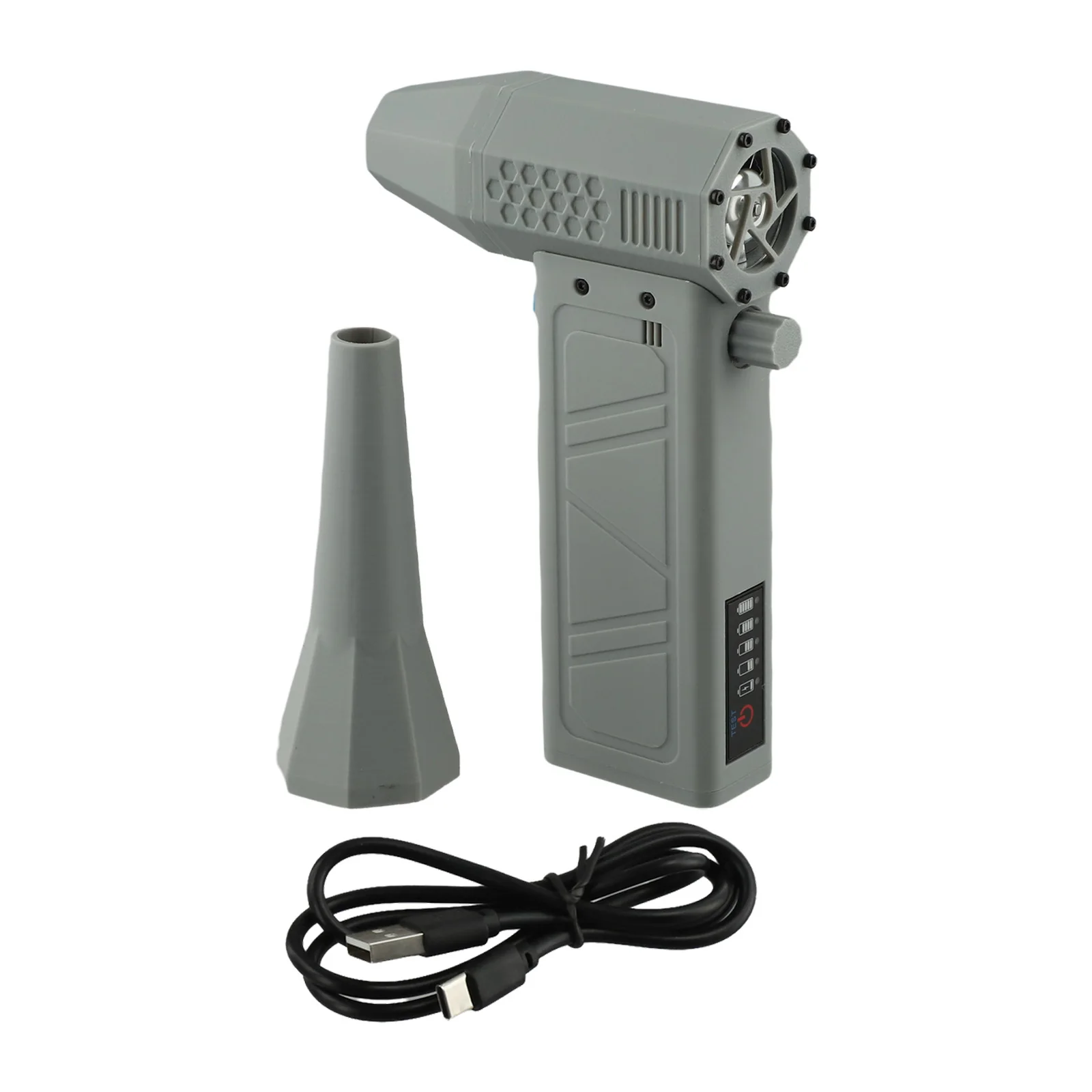 

Handheld Turbo Fan For Snow Removal Brushless Fan Handheld Rechargeable Fan 4000mAh Rechargeable Battery 62m s Maximum Airflow