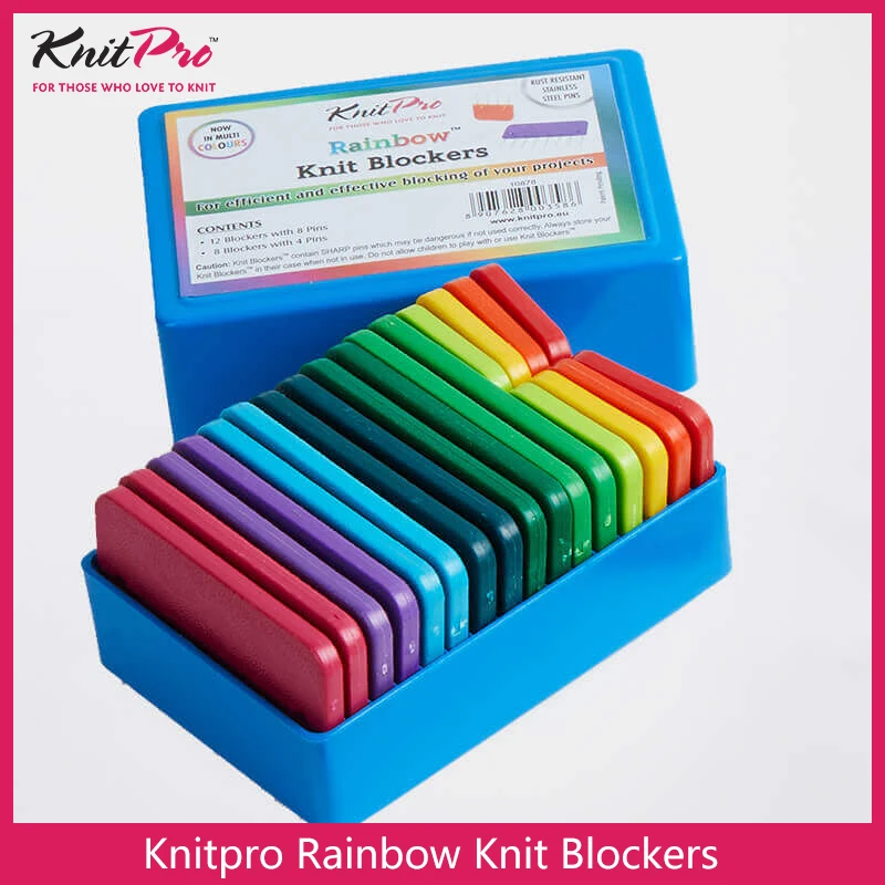 

1 pack of Knitpro Rainbow Knit Blockers Knitting Sewing Tools & Accessory