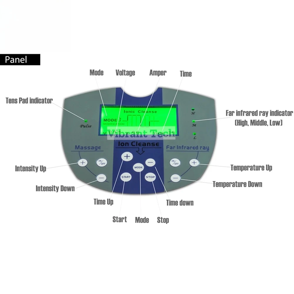 Classic hot sell foot spa detox equipment ,body toxin rid
