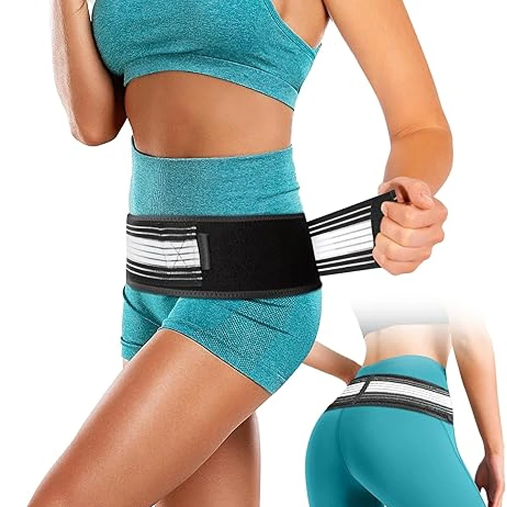 

1 шт. Sacroiliac SI суставов набедренный пояс для женщин и мужчин, регулируемый пояс для тазового нерва в пояснице, подтяжки для боли в бедре