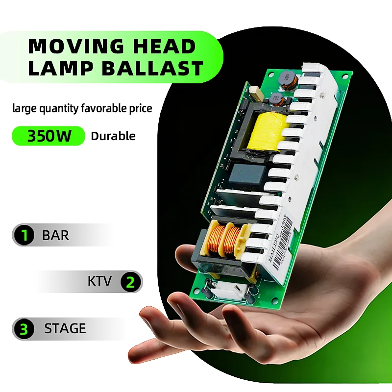 350W 17R Ballast Power Supply for Moving Head Beam Stage Light, Compatible with 18R 380W Sharpy Lamp Replacement Part