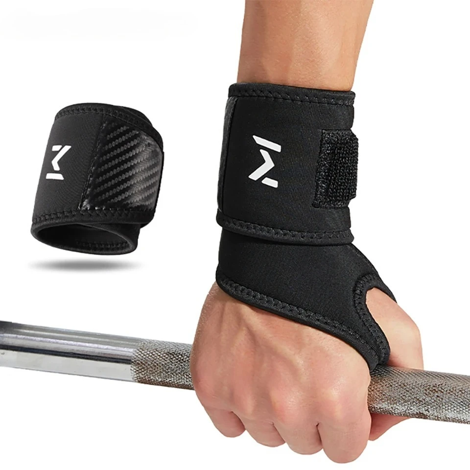 

1Pcs Fitness Wrist Brace Supportive Tendon Bands Sleeves Wrap Around Compression Wrist Brace Bench Press Pushups Training