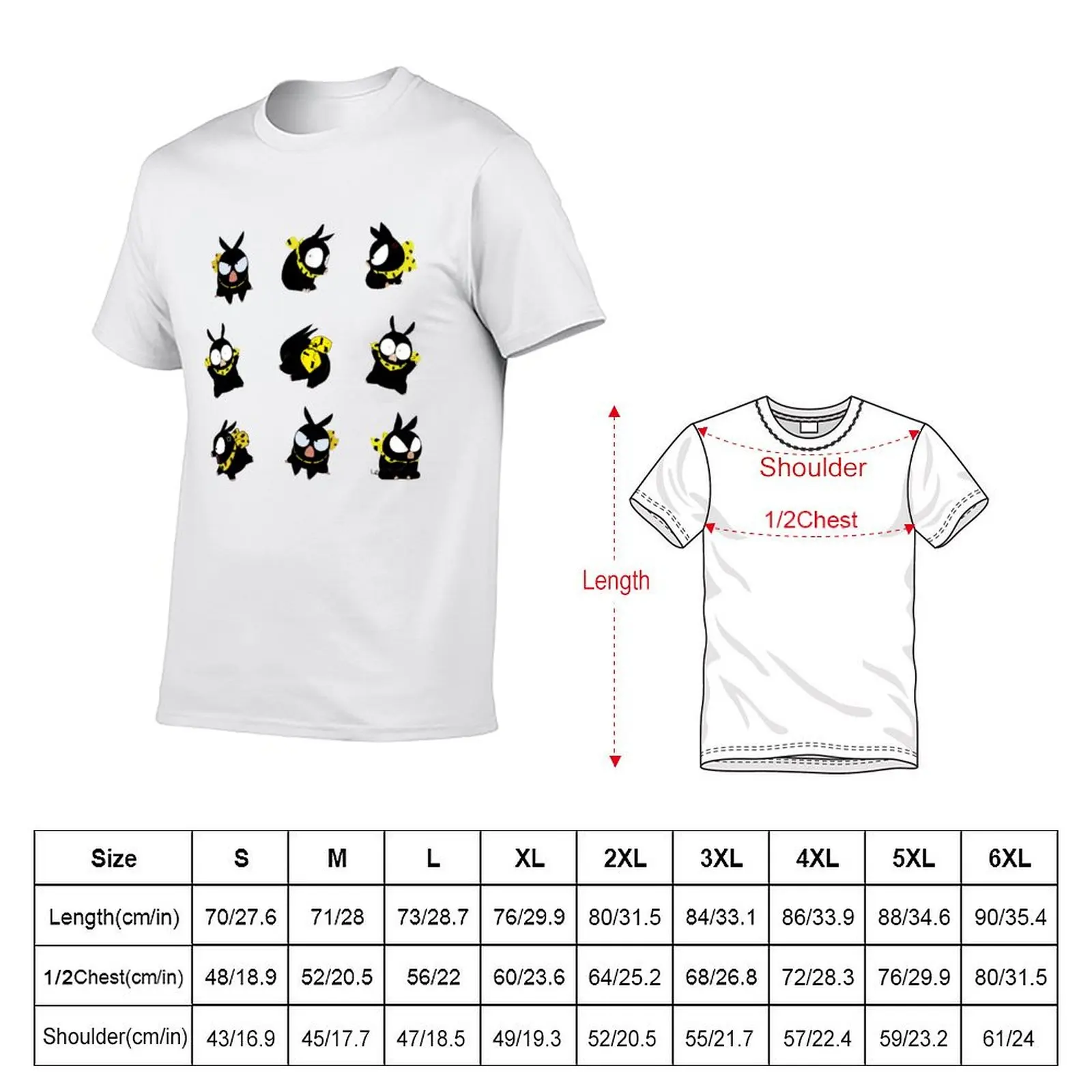 P-Chan Pattern 7 pigs! ORIGINAL DRAWN HQ DO NOT COPY T-Shirt Halloween Theme T-Shirt