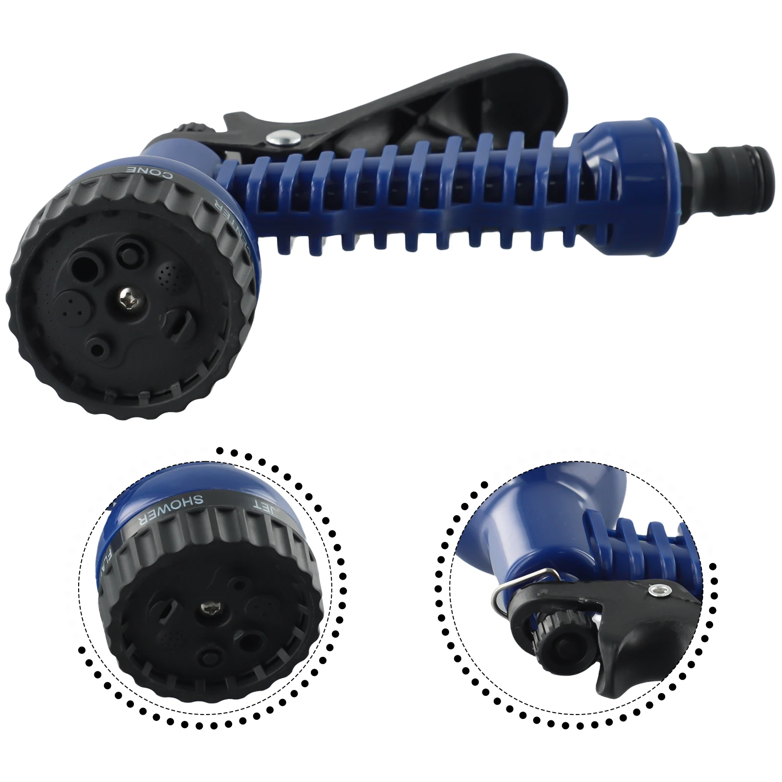 Насадка-для-садового-шланга-высокого-давления-для-использования-на-улице-с-7-режимами-распыления-включая-струю-душ-плоский-конус-полный-распылитель-и-мелкодисперсный-распылитель