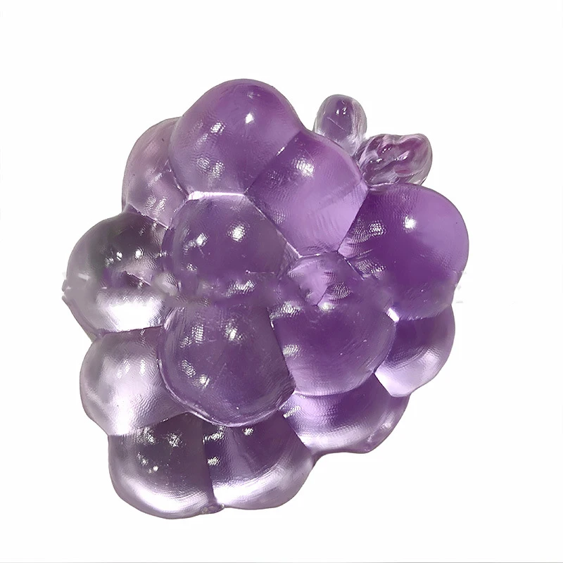 Neue Kristall Trauben Prise Squeeze Spielzeug Simulation Lebensmittel Obst Trauben Dekompression Vent Spielzeug Erwachsene Kinder Stress Relief Sensorischen Spielzeug