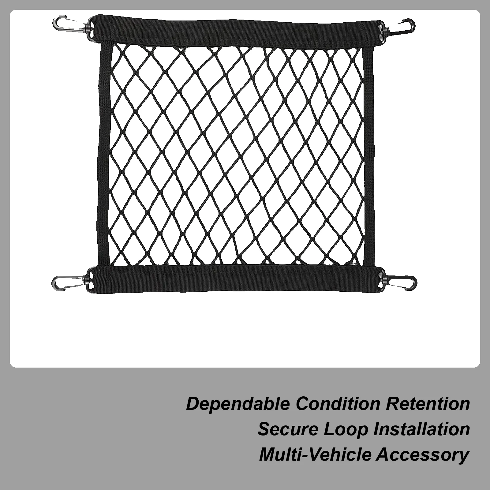 Motorcycle Net Cargo Nets For Motorcycle Luggage Bike Basket Adjustable Luggage Storage Tie Down Mesh Web For E-Vehicles