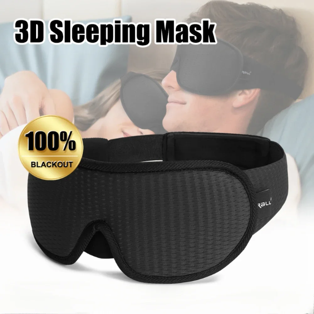 

3D маска для сна Block Out Light Мягкая мягкая маска для сна для глаз Slaapmasker Тени для глаз с повязкой на глаза Маска для сна Повязка на глаз