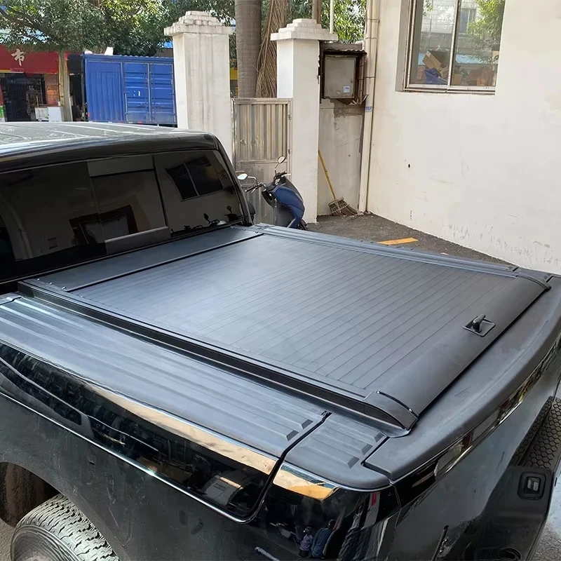 

Hard Tonneau Cover Aluminum Alloy Truck Bed Cover Roller Lid Waterproof Roller Cover
