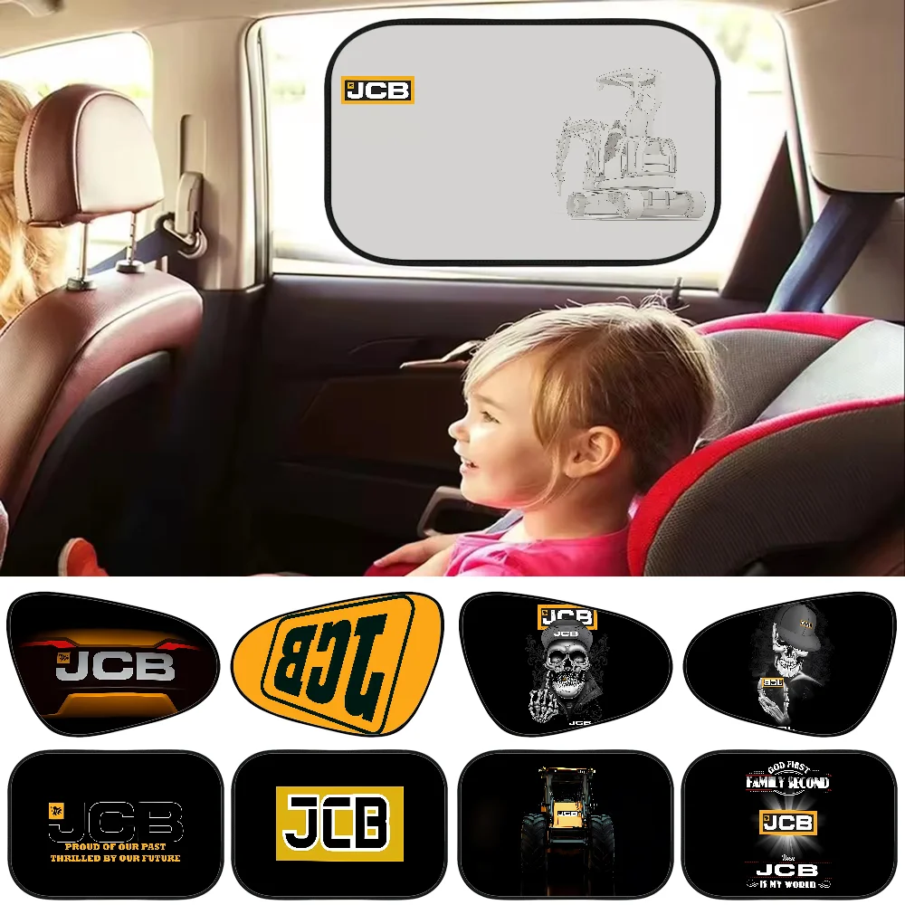 

J-JCB Car Sunshade Covers Cover Universal Windscreen Folding Visor Windshield Auto Sun Shade Accessories