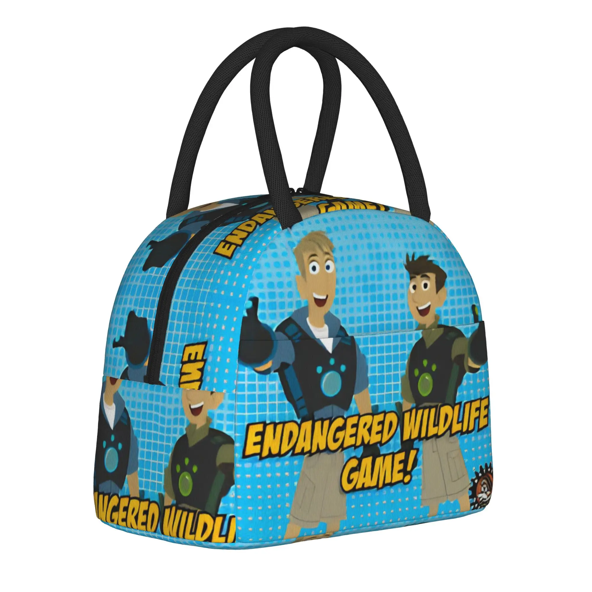 Lunch Boxes Wild Kratts Cartoon Accessories  Lunch Container New Arrival Thermal Cooler Lunch Box For Picnic
