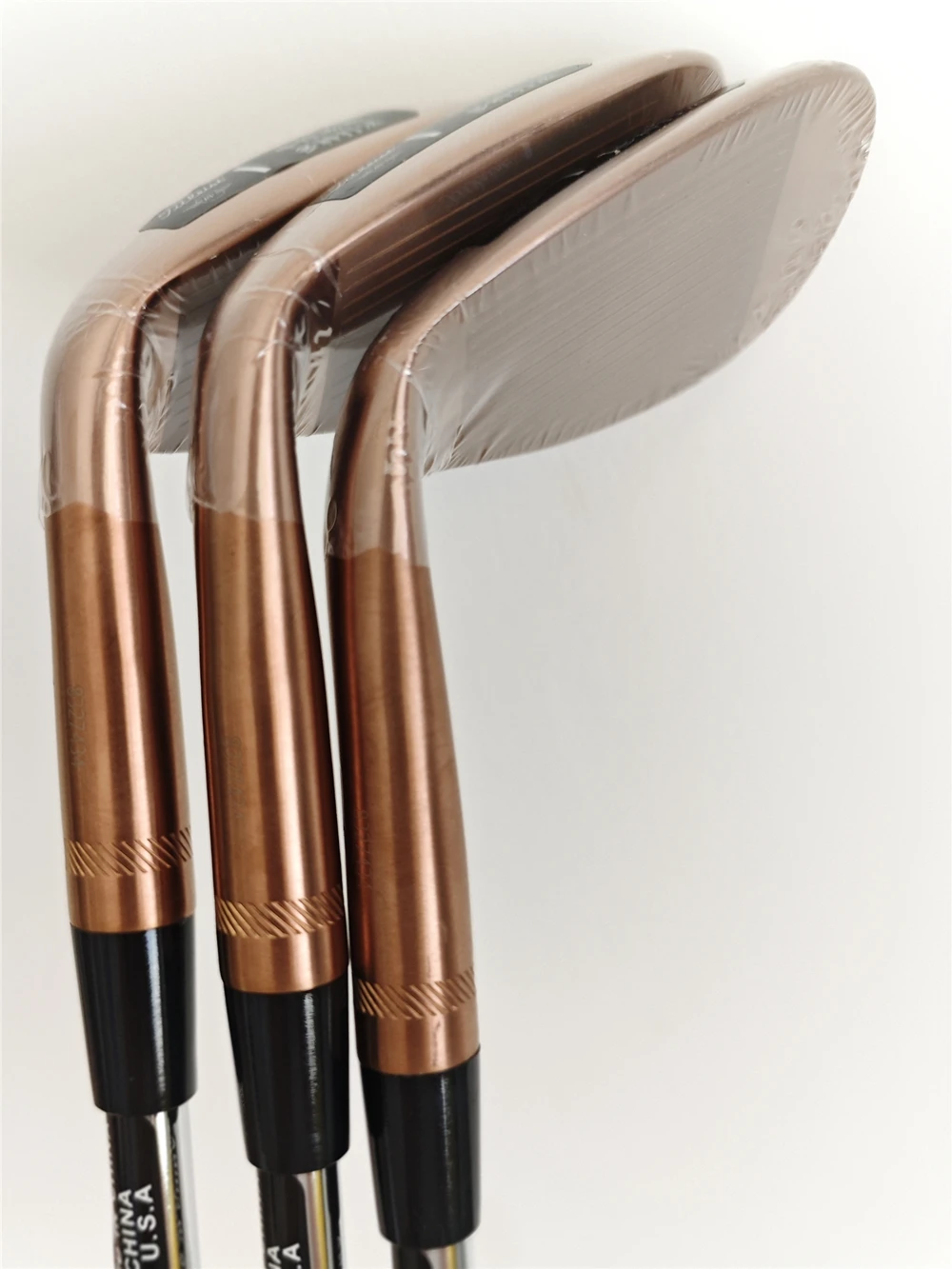 Juego de 3 Palos de Golf 2026, Wedges de Cobre M10 S10 (48 50 52 54 56 58 60 62), Flex R S, Varillas de Acero y Grafito