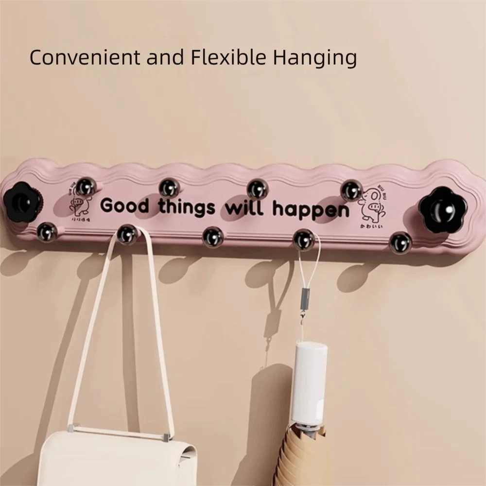 

Suction Cup Bathroom Storage Hook Detachable INS Sundries Storage Holder Waterproof Moisture-proof Decorative Hook