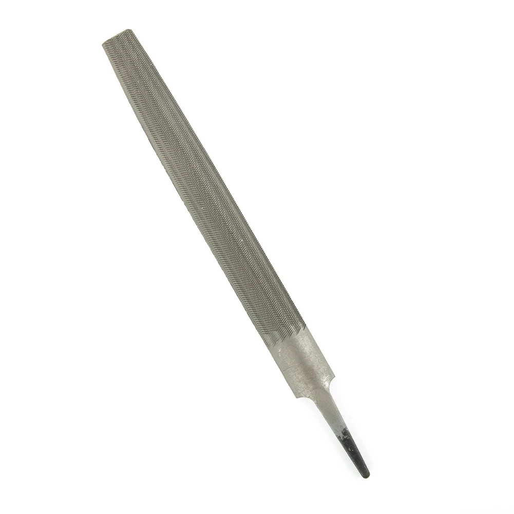1pc 6Inch 150mm Steel File Handleless Flat/Round/Half Round/Triangle/Square Shape For Filing Holes Corners Groove Hand Tools