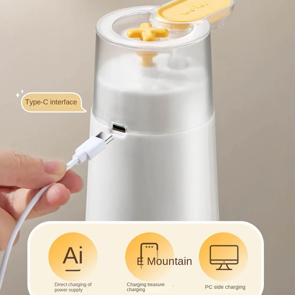 

USB Rechargeable Electric Water Bottle Pump One-button Switch Low Noise Automatic Water Pump Automatic Dispenser