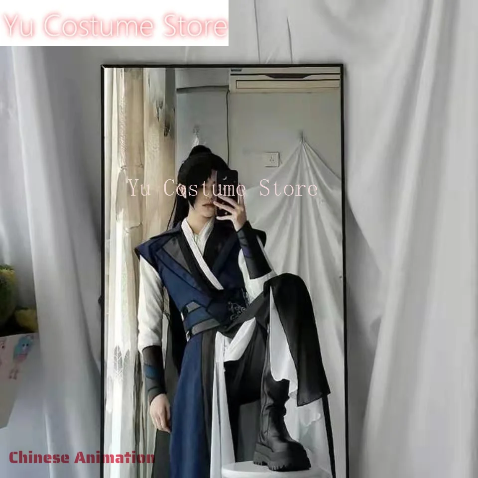 In Stock Chinese TV Antiquities Series 2Ha Immortality Mo Ran Cosplay Er Ha Costume Men And Women MoRan Prop Cos Birthday Gifts