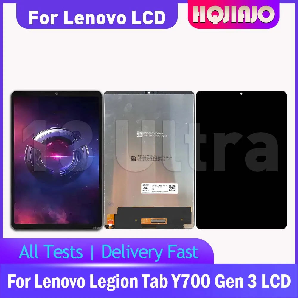 88''-lcd-for-lenovo-legion-tab-y700-gen-3-tb321fu-no-frame-display-touch-screen-digitizer-assembly-replacement-100-tested
