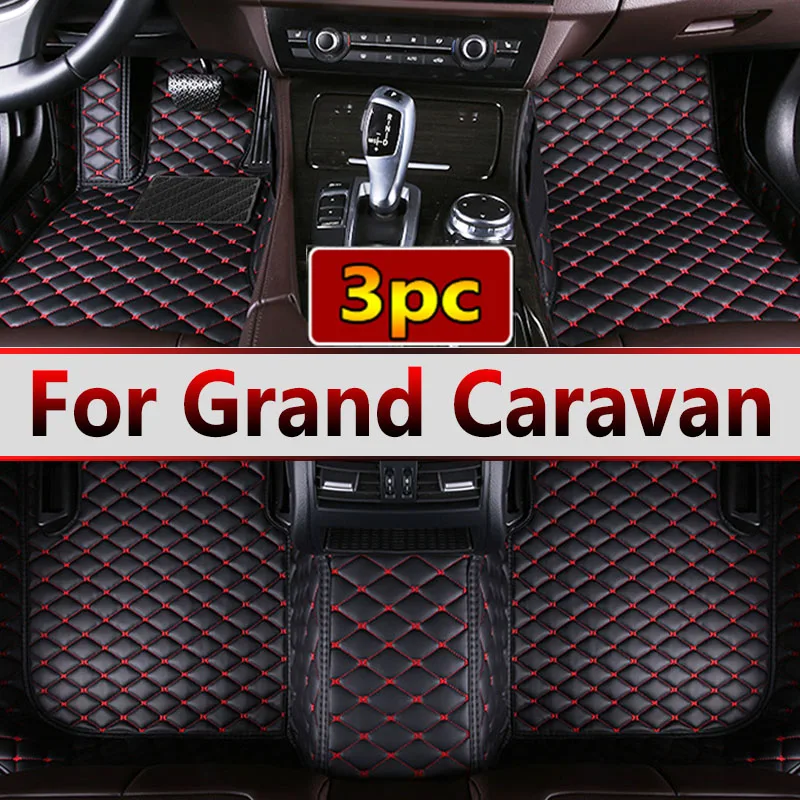 Car Mats Floor For Dodge Grand Caravan 2008~2020 7seat Waterproof Car Floor Mat Ceubre Pisos Para Autos Car Accessories Interior