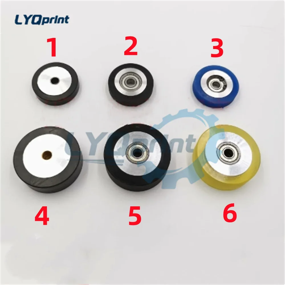 

Лучшее качество, 10 шт., машина для ламинирования и резки, ролик для прижима бумаги для Heidelberg GTO46 52 CD102 SM74 CD74, ролик для бумаги