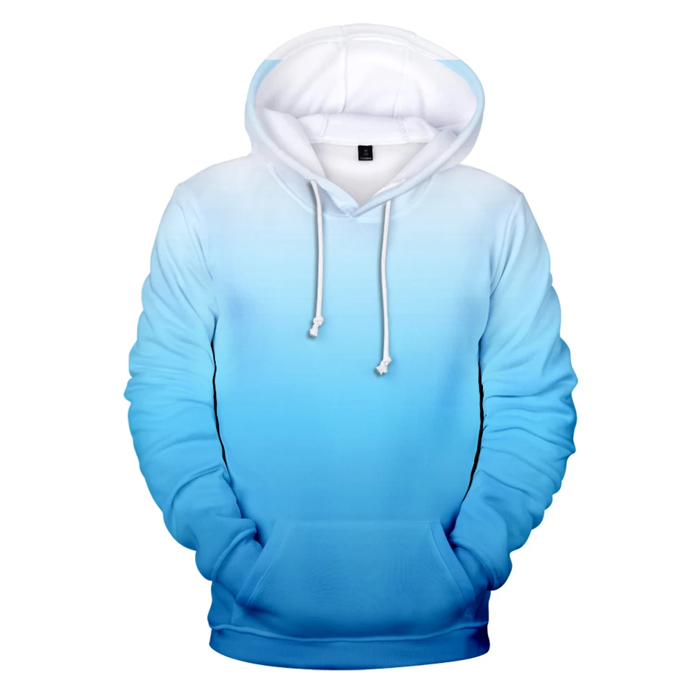 VIP 3D Sweatshirt Custom Colourful Gradient Hoodie Men/Women Solid Color Hoody Sportwear Neon Hoodie  mens  sueter para hombre