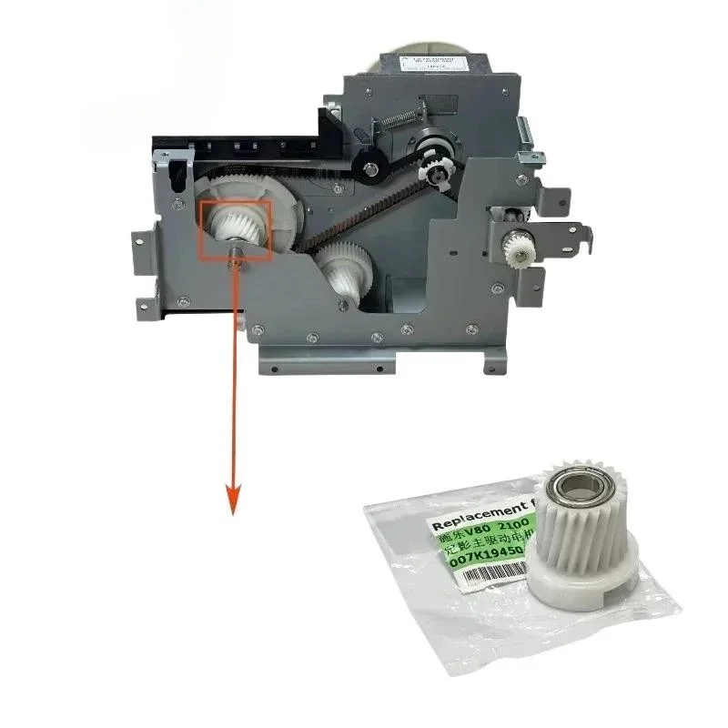 Fuser Drive Motor Assembly  for Xerox Versant V80 V180 V2100 V3100 007K19450