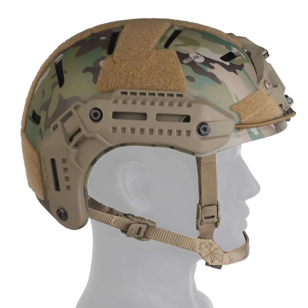Casco táctico MK Airsoft transpirable camouflage - imagen 3