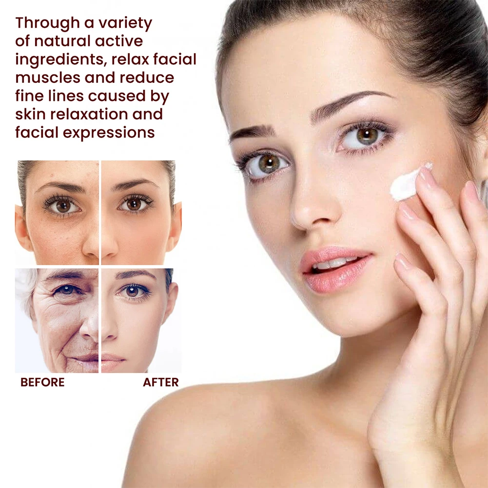 White Rice Facial Skin Moisturizer Cream Anti-wrinkle 30ml Nourishing Face Moisturizer Natural Firming Face Cream for Skin Care image 5