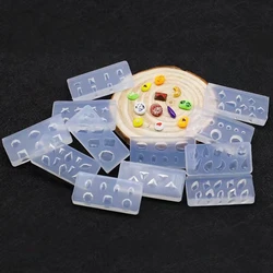 RT186-329 Jewelry Diamand 3D Carving Silicone Nail Mold DIY Alloy Decoration Nailart Tool