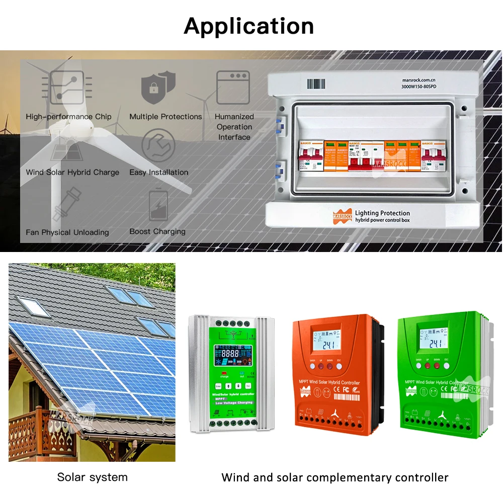 Versand aus der EU: DC-Combiner-Box, AC-Verteilerkasten für 12V 24V 48V Hybrid-Stromerzeugungssysteme, DC-AC-SPD-Überspannungsschutz – Detail 9