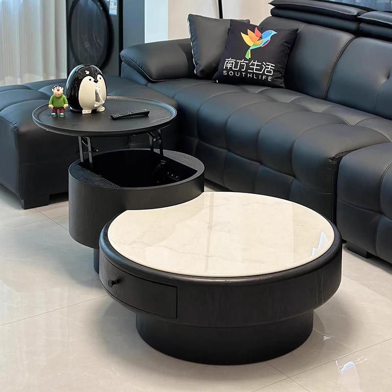 

Living Room Nordic Coffee Table Bedroom Aesthetic Mechanism Unique Side Table Service Mesa Auxiliar Entrance Hall Furniture