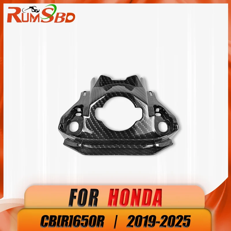 

Motorcycle Fuel Tank Cover Ignition Key Ring Guard Protection Unpainted Accessories For Honda CB650R CBR650R 2019-2025 2024 2023