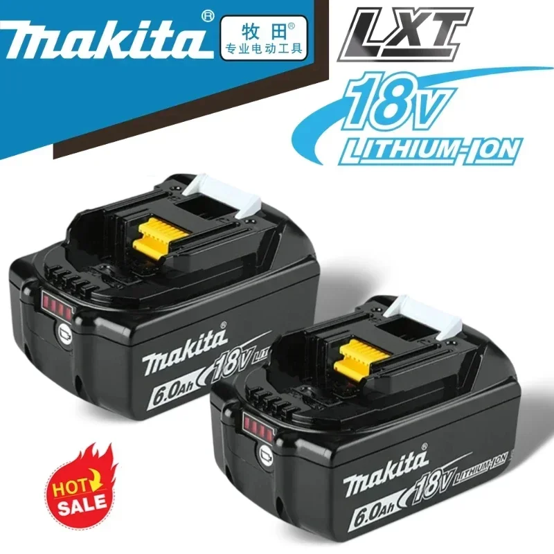 Makita 18 v  bettery，Rechargeable Power Tool Battery, Replaceable LED Lithium-ion, BL1860BL1850 BL1830，For Makita 18v  bettery