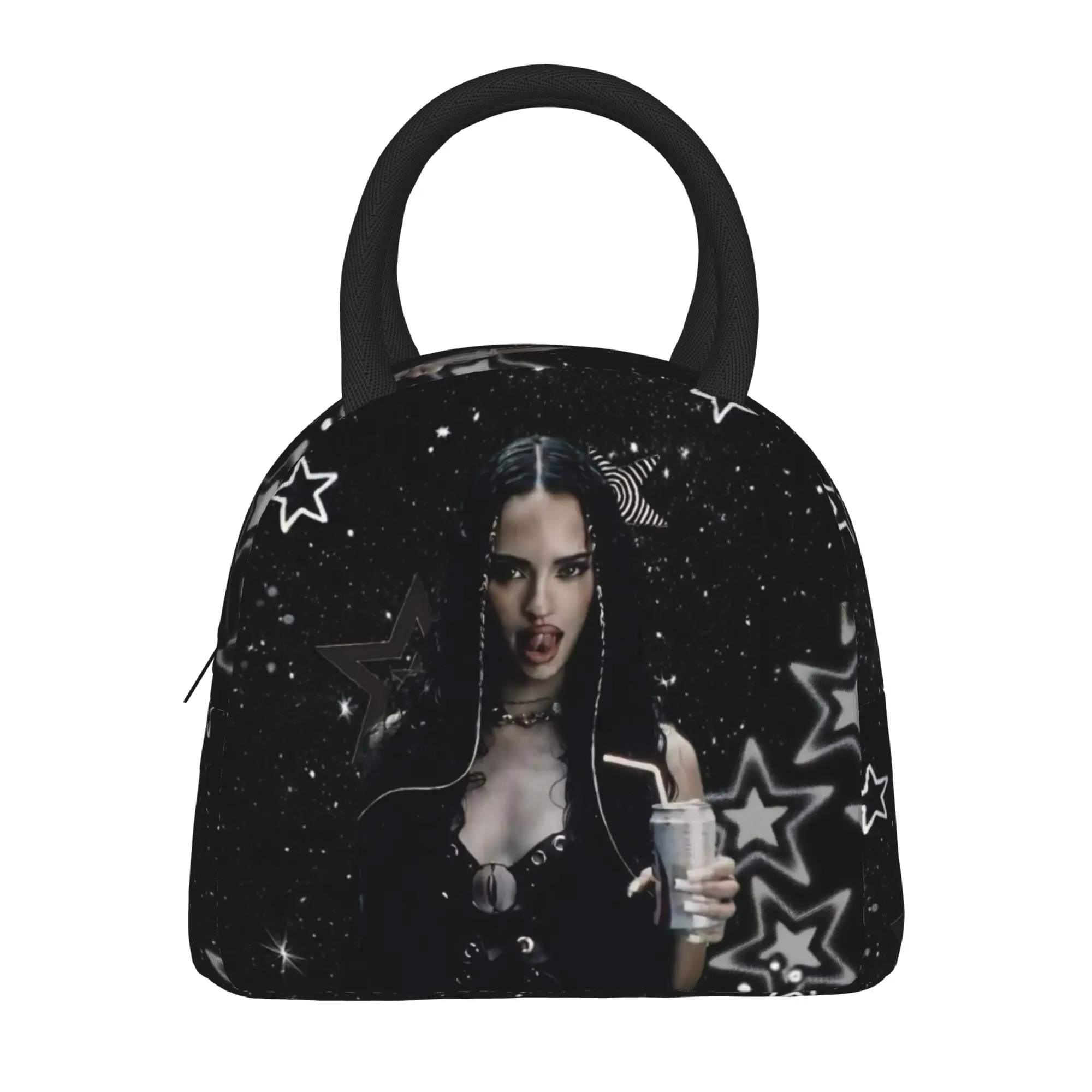 Daniela Katseyes Kpop Girl Group  Insulated Lunch Bag Thermal Bag Meal Container  High Capacity Tote Lunch Box Food Bag Outdoor