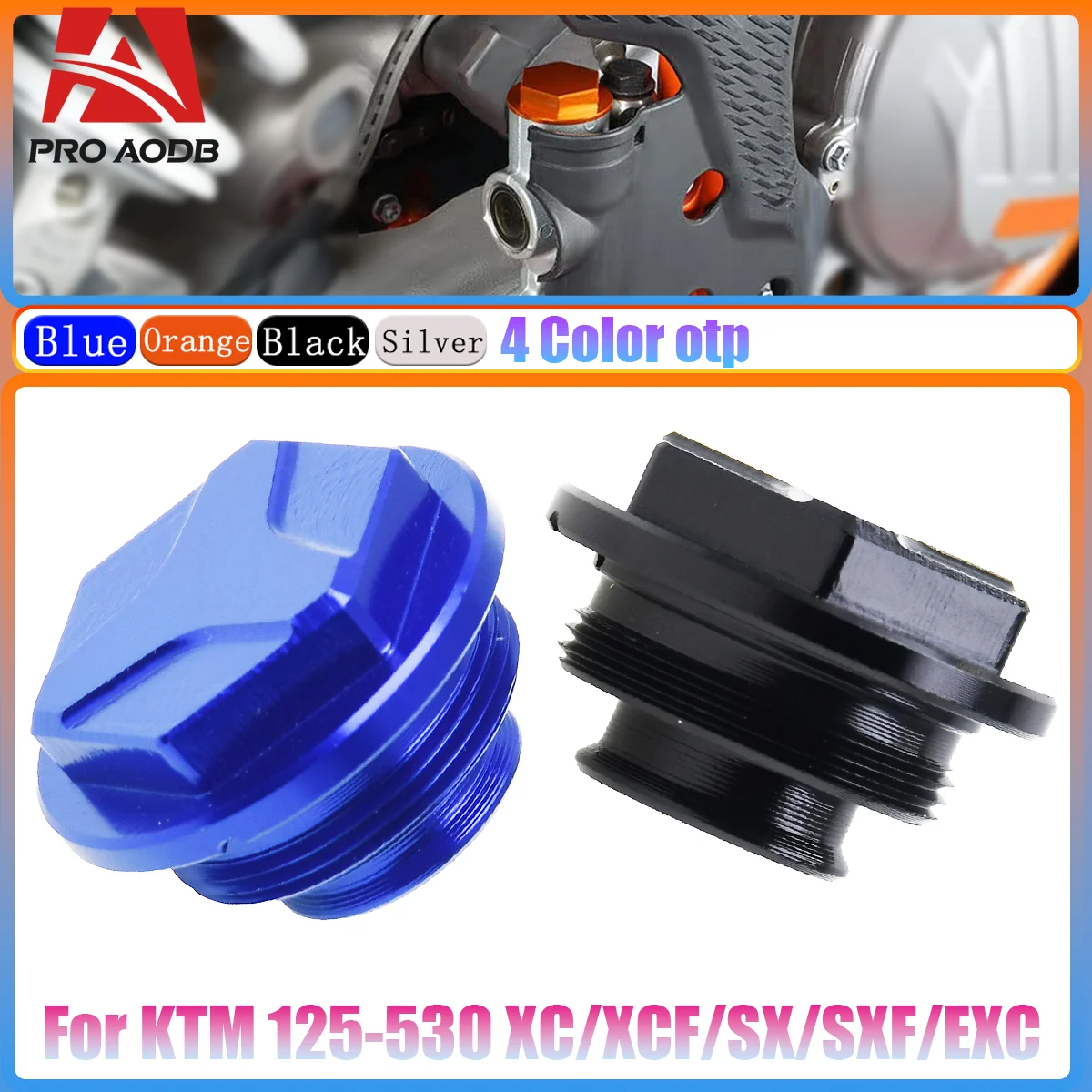 

Motorcycle CNC Rear Brake Cylinder Fluid Reservoir Cap For KTM EXC EXCF XC XCF SX SXF For Husqvarna TC FC TX FX TE FE 125-501