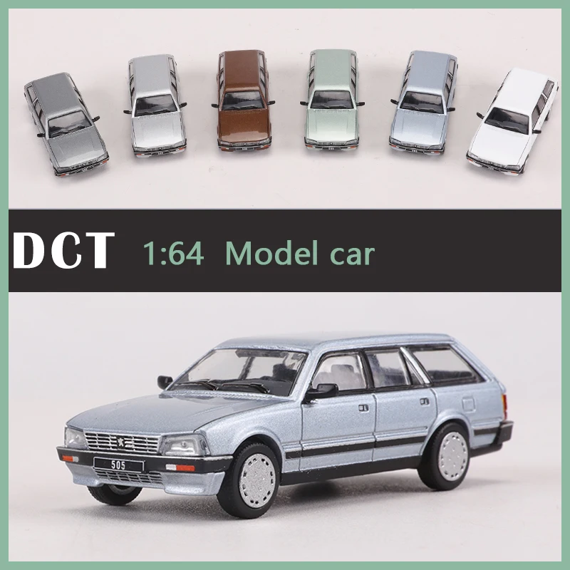 

1:64 Scale Car Model Alloy Diecast Toy 1986 505SW EDITION Classical Cars Model Adult Souvenir Gift Static Display