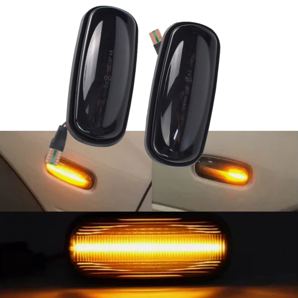 12V Car  LED Dynamic Sequential Side Marker Light XGB100310, XGB000030  For Land Rover Discovery 2 Defender Freelander 1