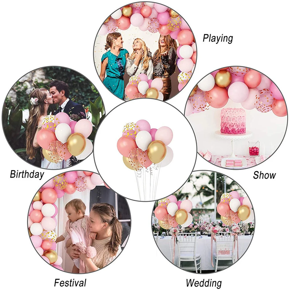 

Balloon Chain Set Latex Kit Party Decor Birthday Balloons Wedding Decoration Arch Romantic