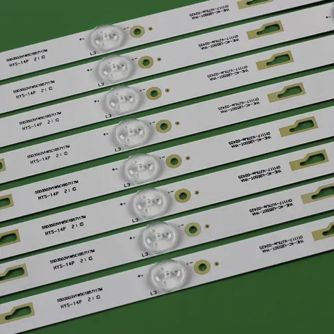 Hyled-55uhd2 Dwled-55uhd2 Reled-55uhd Dwled-55uhd LED 백라이트 스트립, 4C-LB550T-HR4, 8 개, 신제품 Hyled-55uhd2 Dwled-55uhd2 Reled-55uhd Dwled-55uhd LED 백라이트 스트립, 4C-LB550T-HR4, 8 개, 신제품