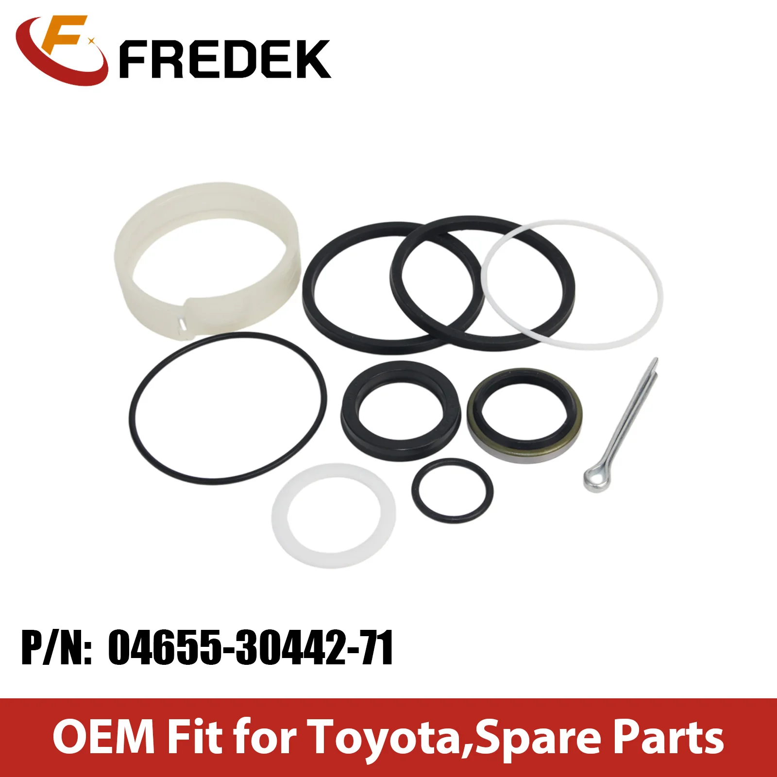 OEM Quality Forklift Hydraulic Spare Parts 04655-30442-71 Oil Cylinder Repair Seal Kit for Toyota 6FGCU35 in Stock