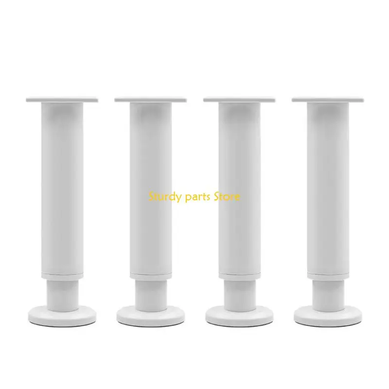 

97QC 4pcs Cold Rolled Steel Chair Legs Upgrades for Enhances Stability
